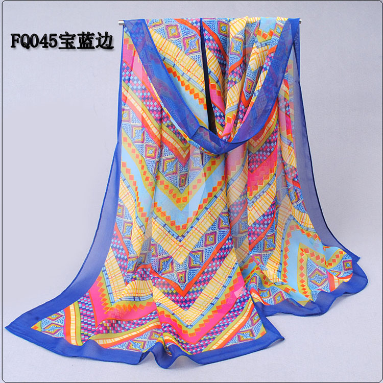 Wild plaid printed scarves wholesale