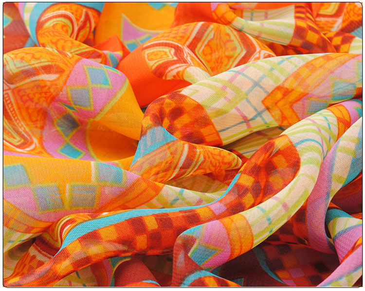 Wild plaid printed scarves wholesale