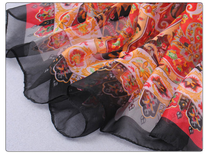 Plants floral scarves wholesale