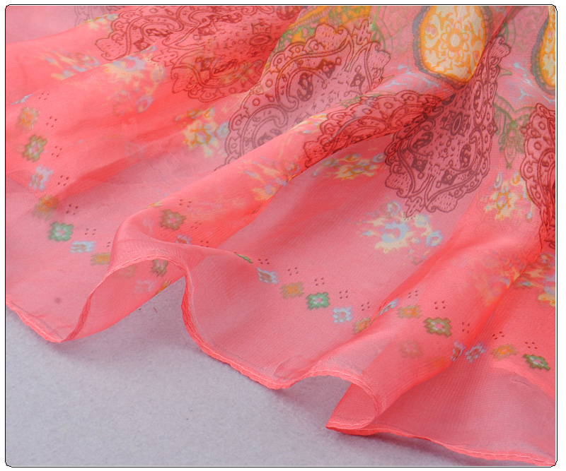 Plants floral scarves wholesale