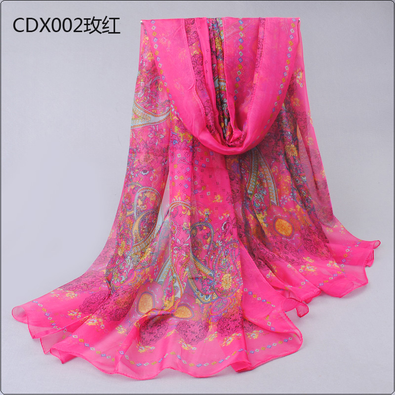 Plants floral scarves wholesale