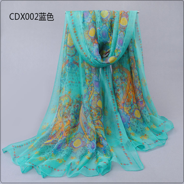 Plants floral scarves wholesale