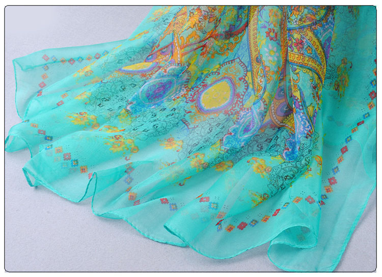 Plants floral scarves wholesale