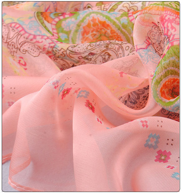 Plants floral scarves wholesale