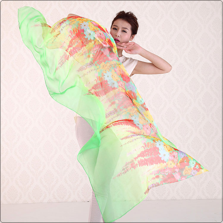 Lavender printed scarves wholesale 