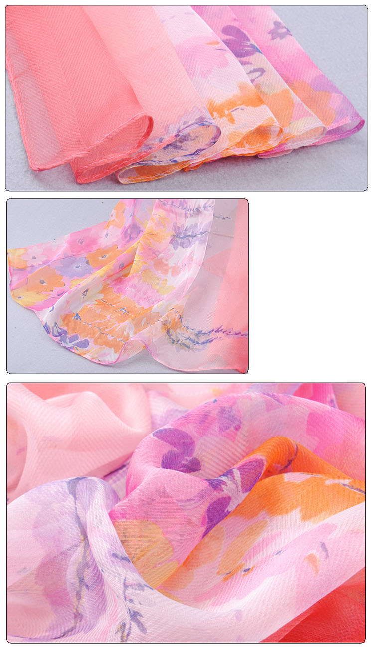 Lavender printed scarves wholesale 