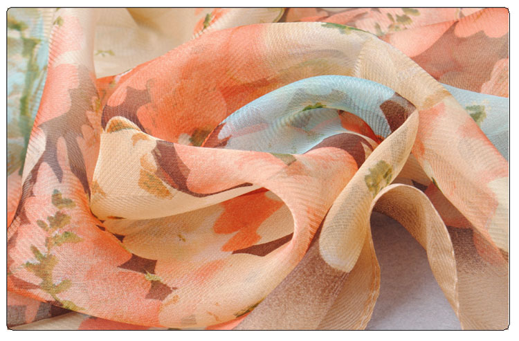 Lavender printed scarves wholesale 