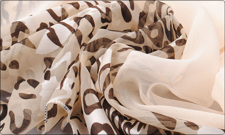 Burnt-out raw silk stitching ladies scarf