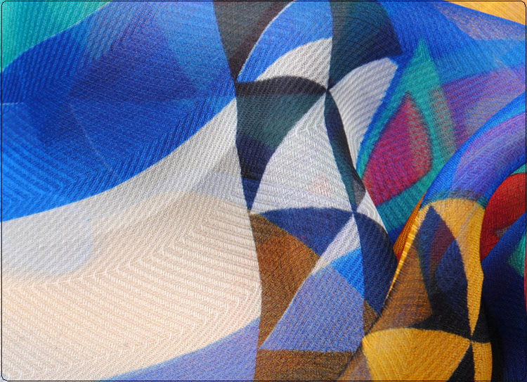 Pastoral style printed scarves wholesale 