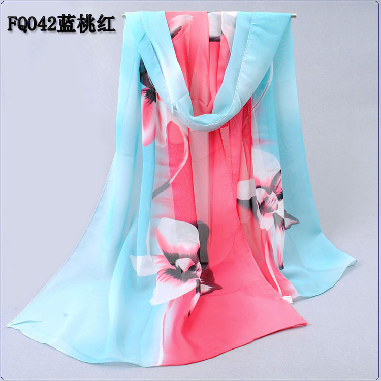 Garden Flower Lady Scarf 