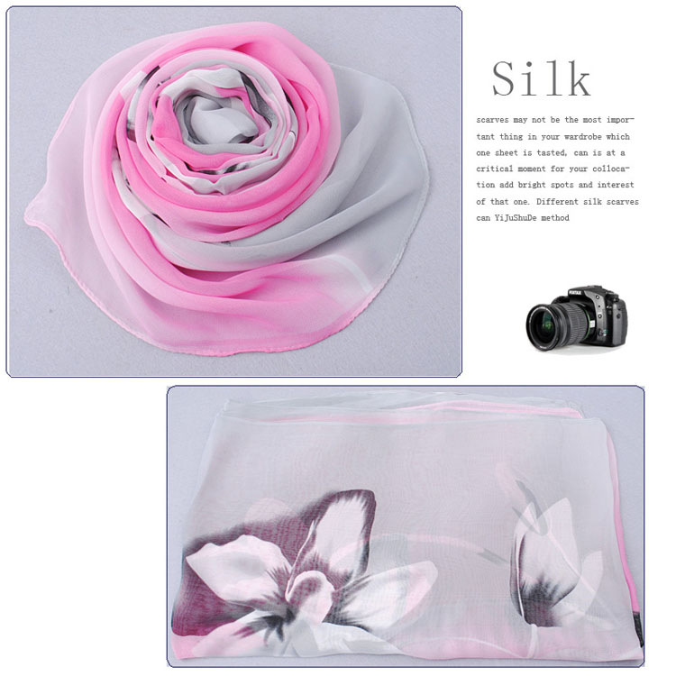 Garden Flower Lady Scarf 