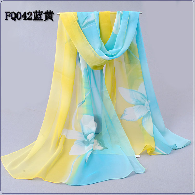 Garden Flower Lady Scarf 