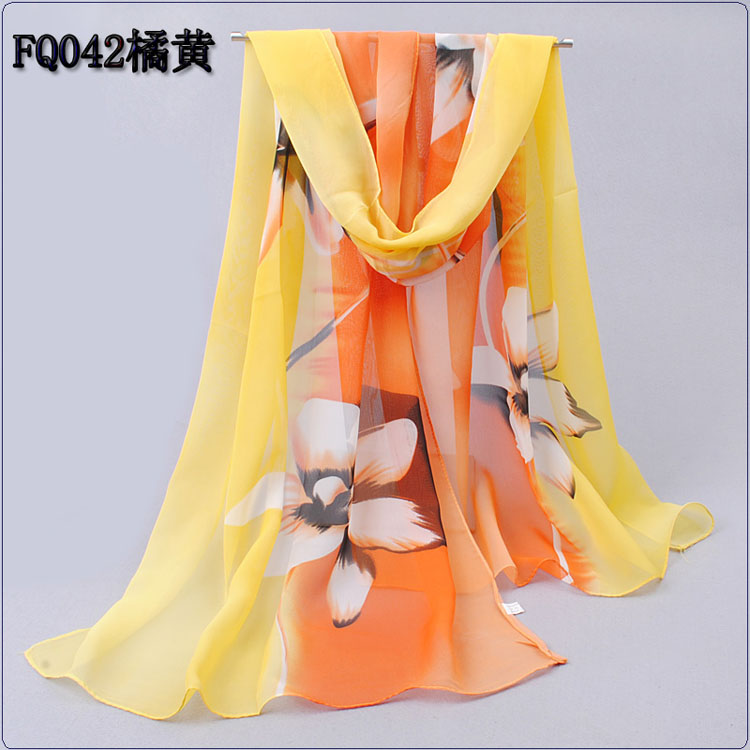 Garden Flower Lady Scarf 