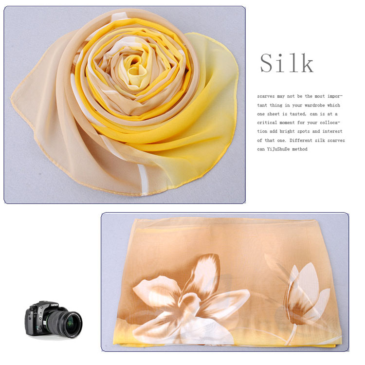 Garden Flower Lady Scarf 