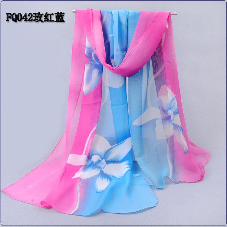 Garden Flower Lady Scarf 