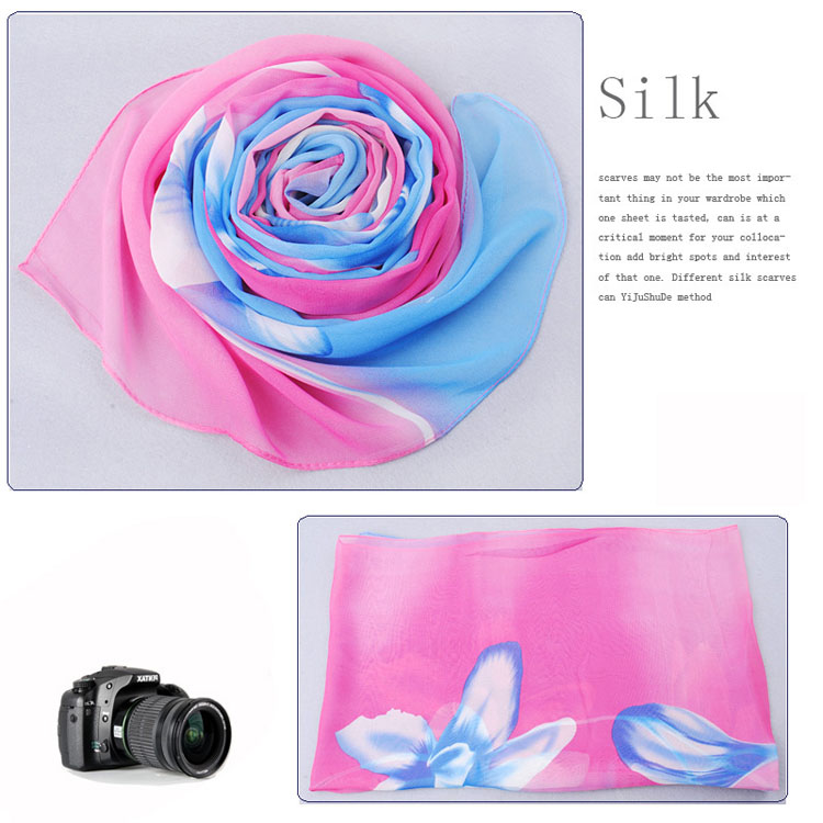 Garden Flower Lady Scarf 
