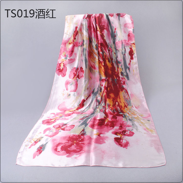 Light ink printed scarves wholesale 