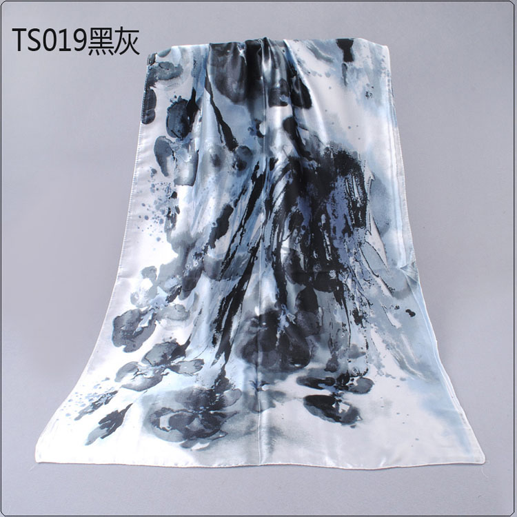 Light ink printed scarves wholesale 