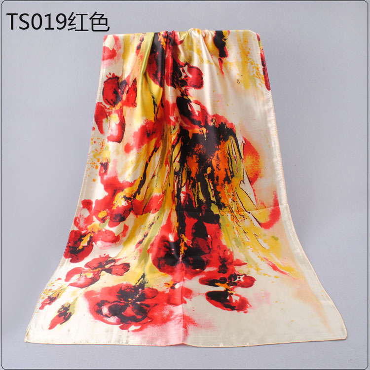 Light ink printed scarves wholesale 