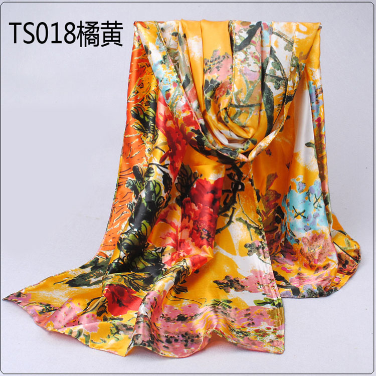 Wisteria printed scarves wholesale
