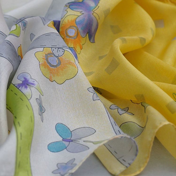 Wholesale belt printing stitching scarves 