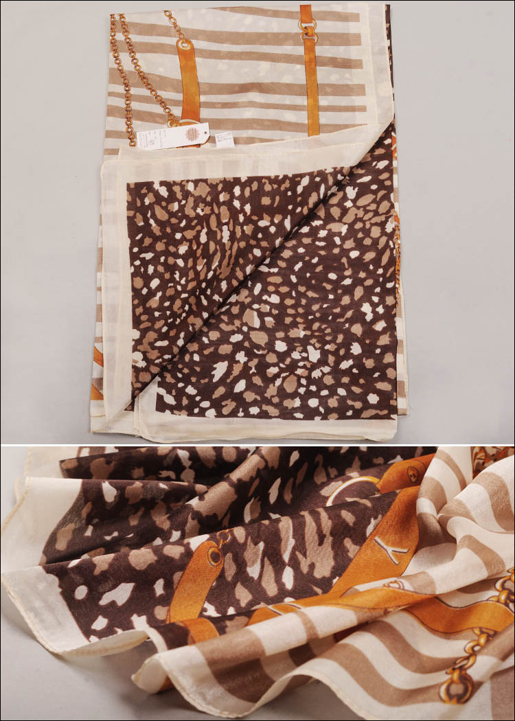 Wholesale belt printing stitching scarves 