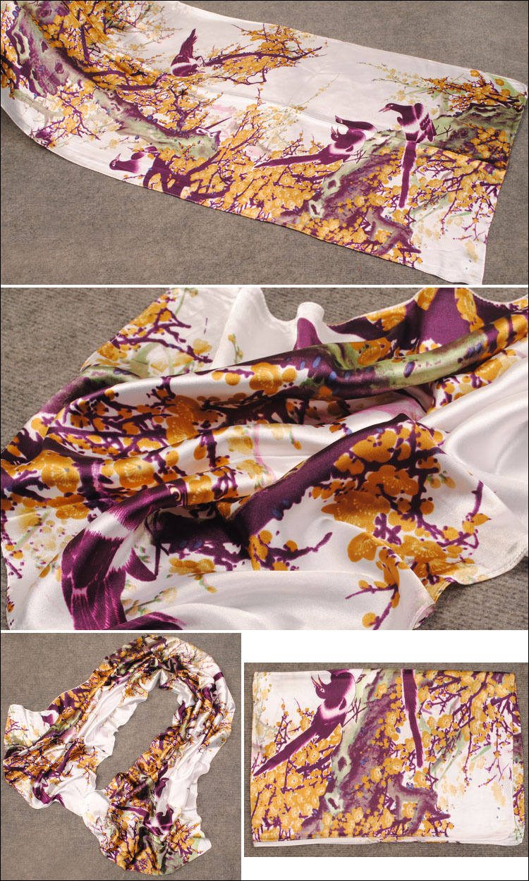 Plum Chiffon scarves wholesale