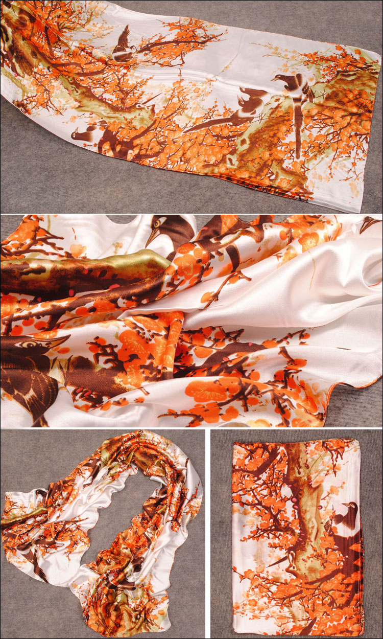 Plum Chiffon scarves wholesale