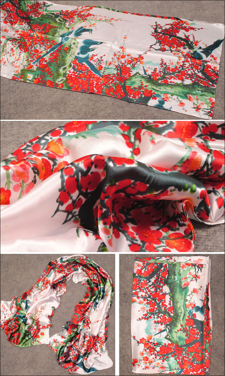 Plum Chiffon scarves wholesale
