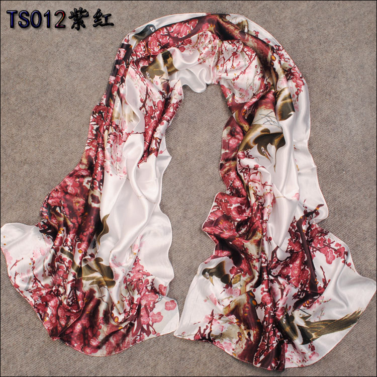 Plum Chiffon scarves wholesale
