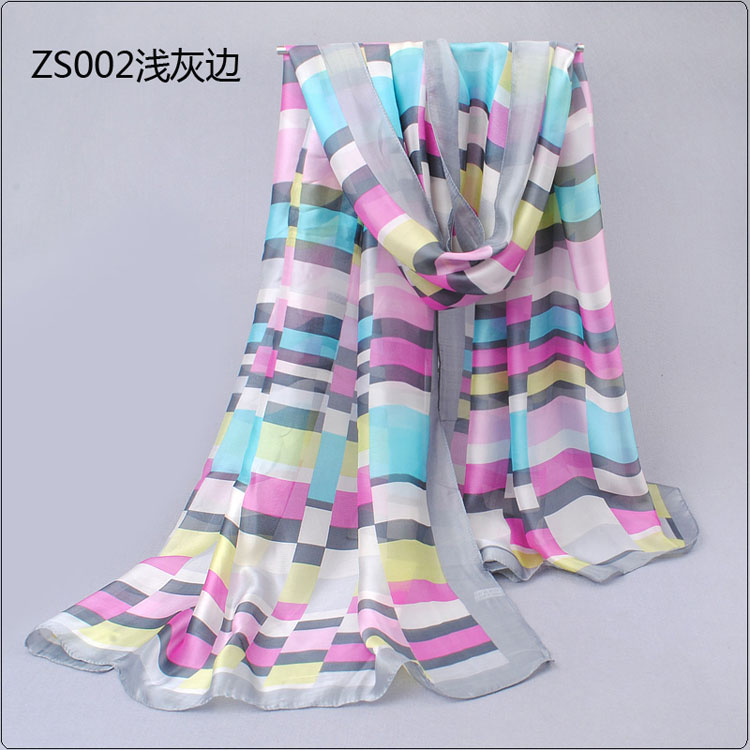Stripes printed scarves wholesale 