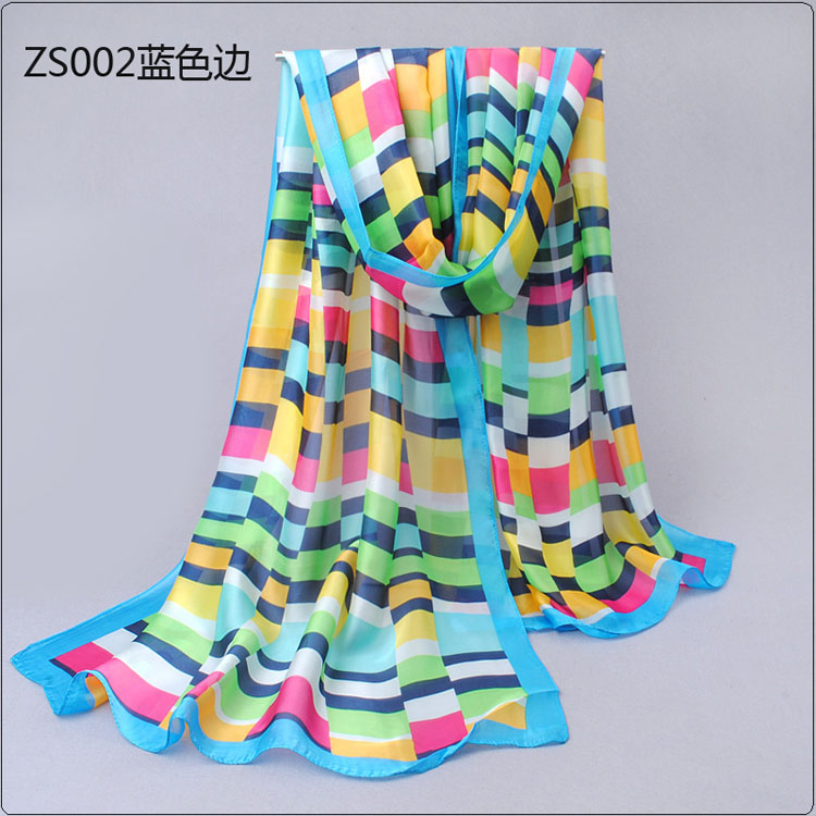 Stripes printed scarves wholesale 