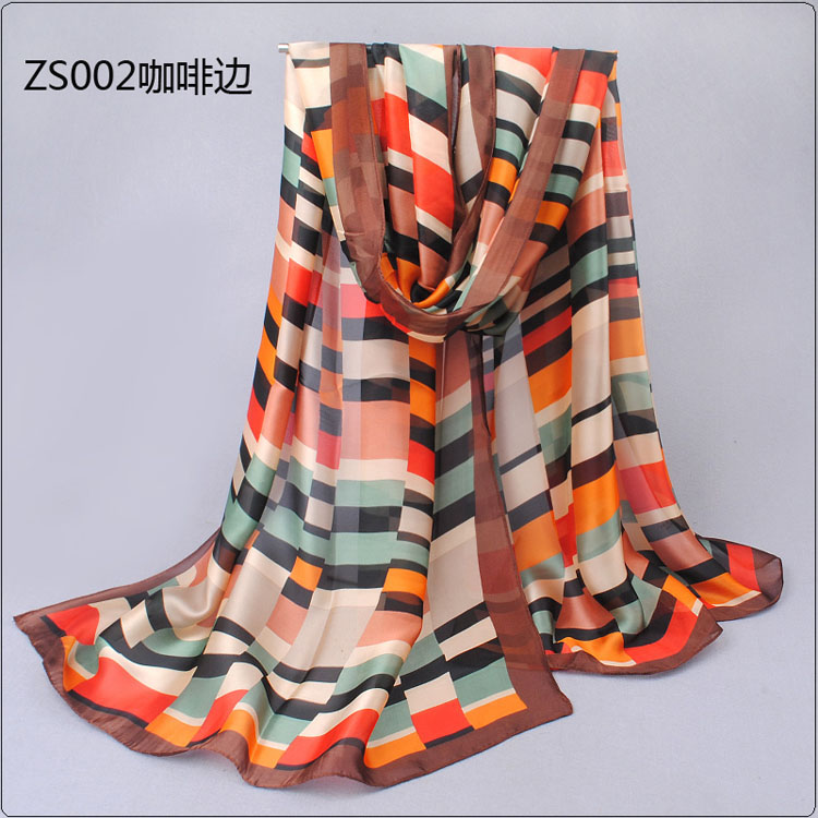 Stripes printed scarves wholesale 