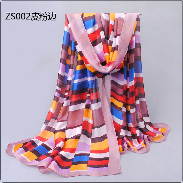 Stripes printed scarves wholesale 