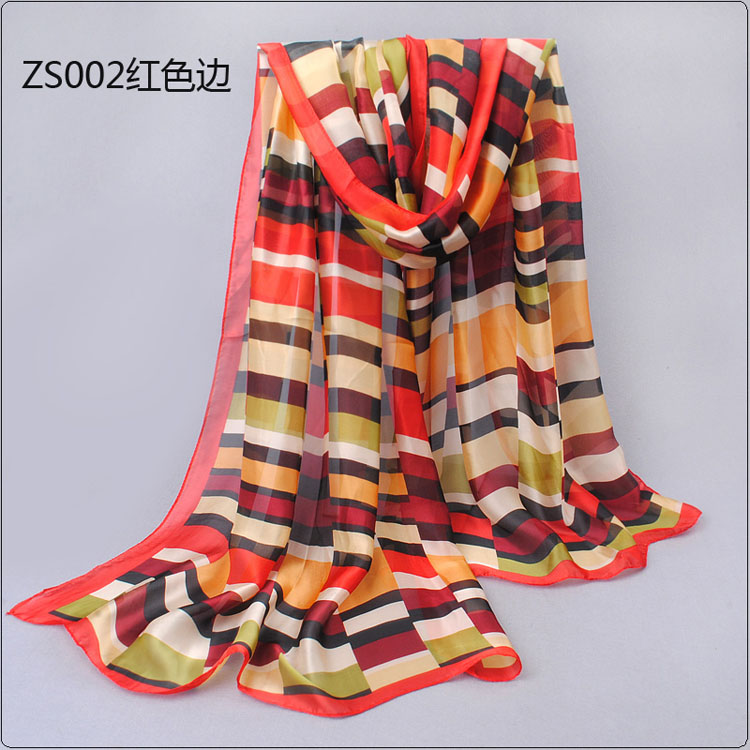 Stripes printed scarves wholesale 