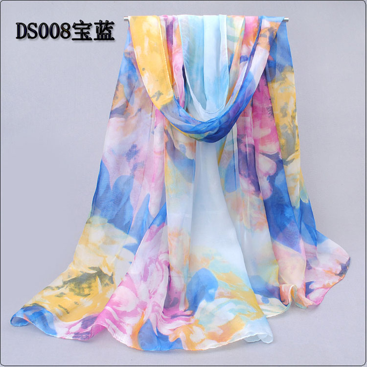 Rich daisy flower scarves 