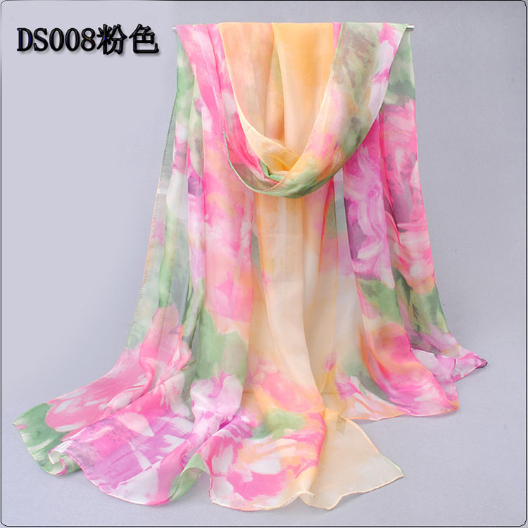 Rich daisy flower scarves 