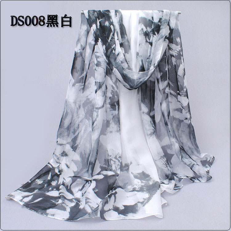 Rich daisy flower scarves 