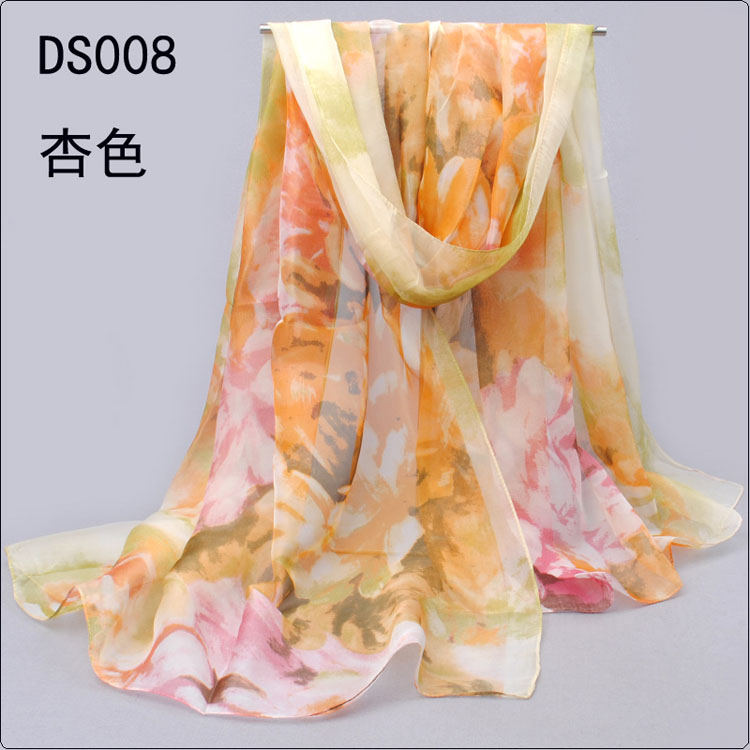 Rich daisy flower scarves 