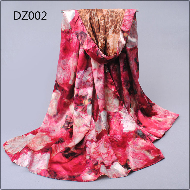 Elegant Rose Print Scarf Wholesale