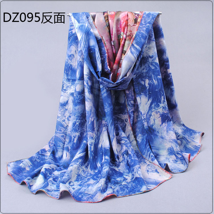 Elegant Rose Print Scarf Wholesale