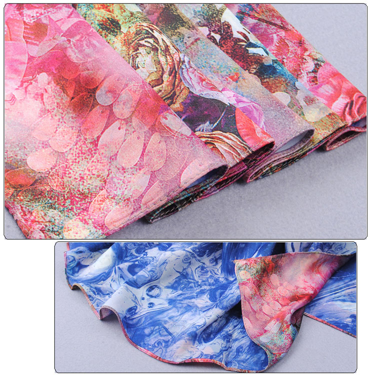 Elegant Rose Print Scarf Wholesale