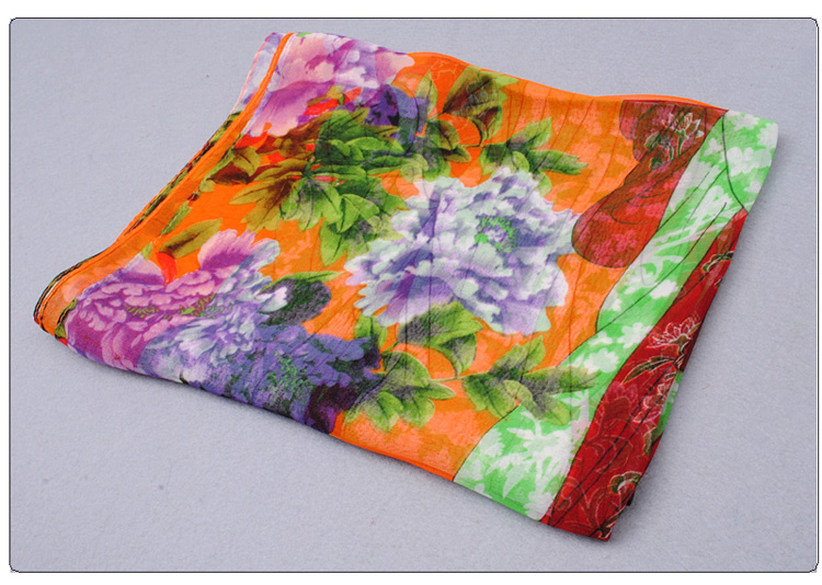 Wholesale beauties pattern chiffon scarves 