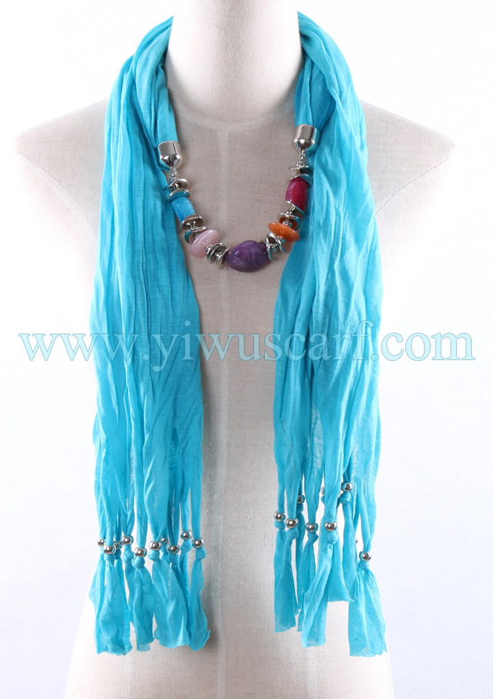 Cobblestone pendant scarf wholesale