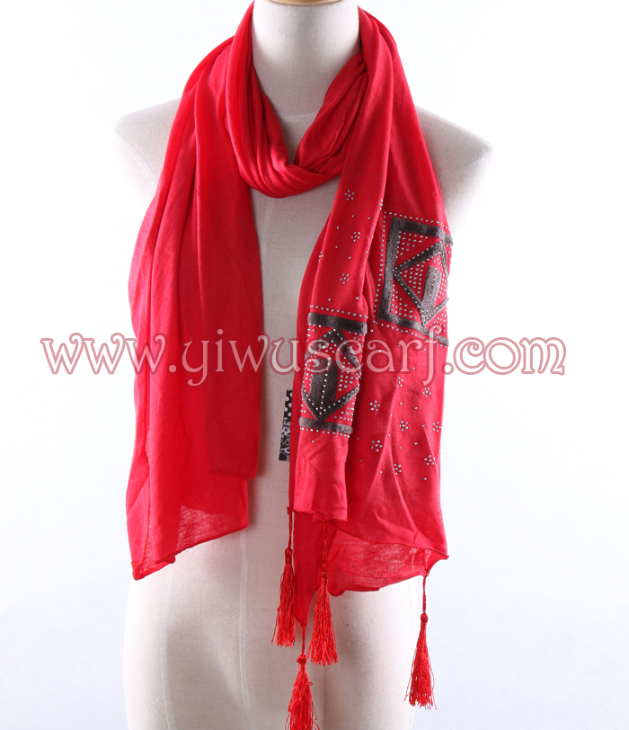 Women rectangular silk scarf wholesale