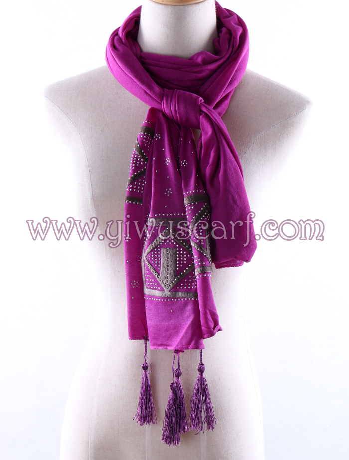 Women rectangular silk scarf wholesale
