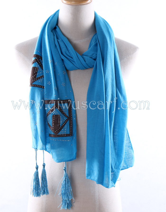 Women rectangular silk scarf wholesale