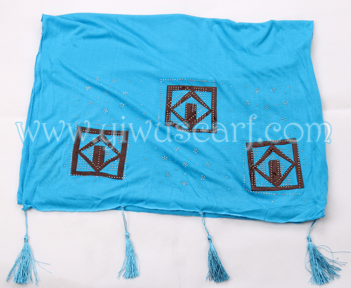 Women rectangular silk scarf wholesale