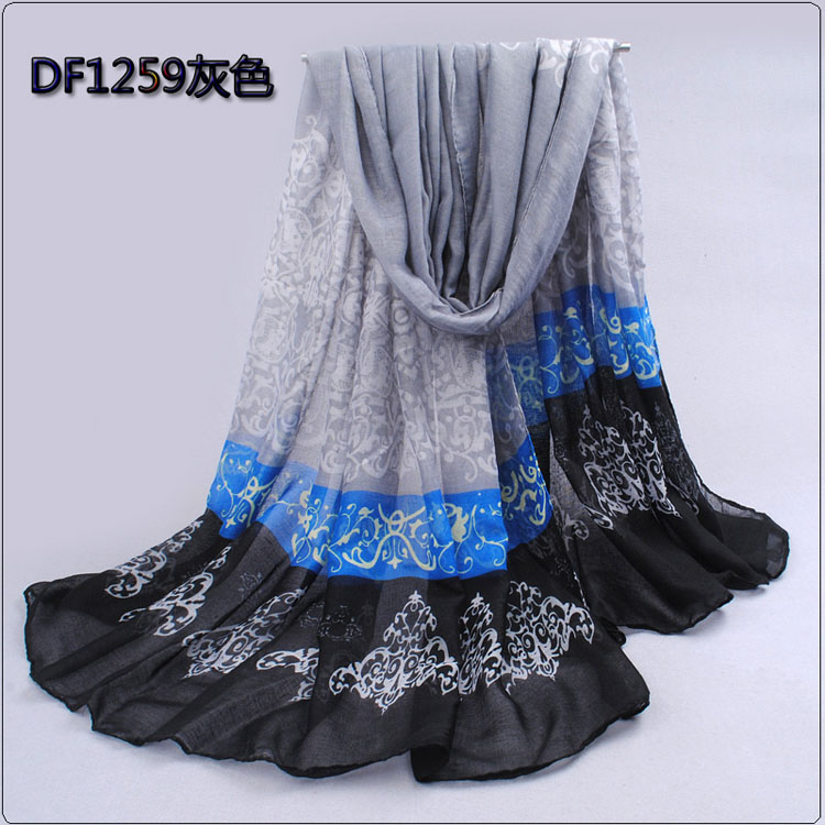 Fashion lace color scarves wholesale