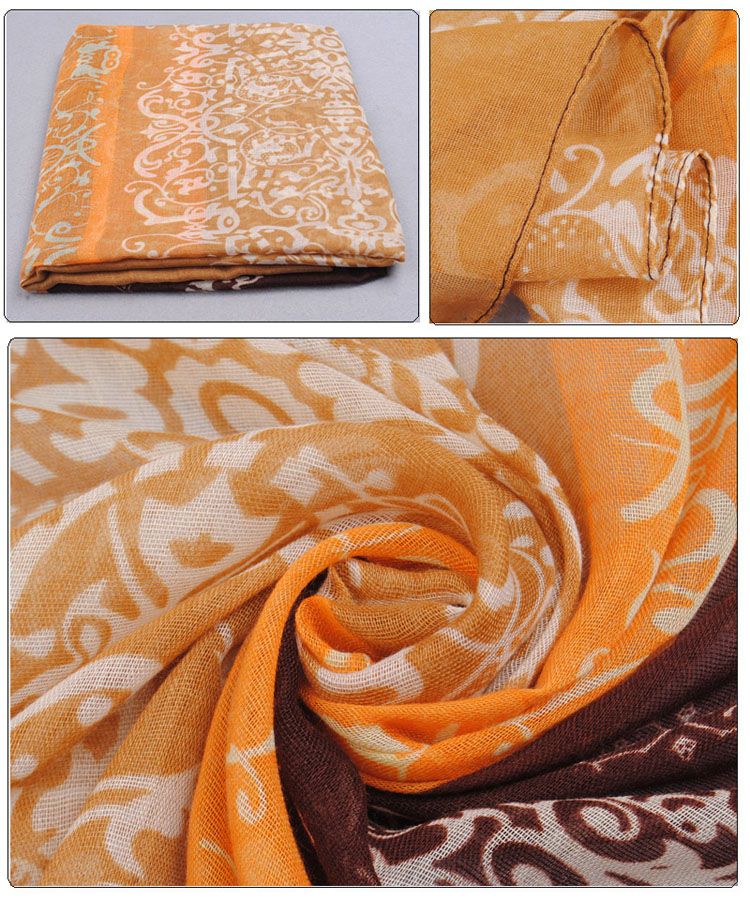 Fashion lace color scarves wholesale